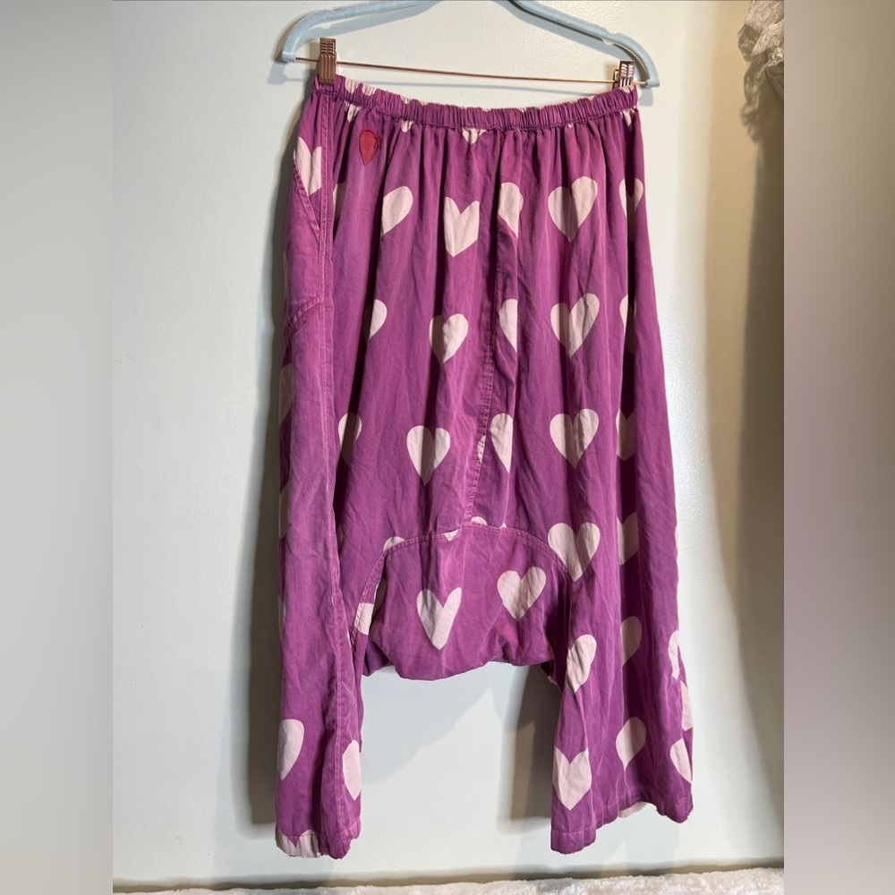 Magnolia Pearl dark pink Heart Pants - Picture 6 of 6